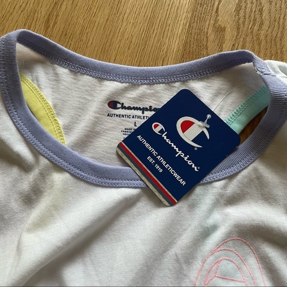 NWT  CHAMPION RACERBACK WHITE TANK - L - Picture 12 of 15